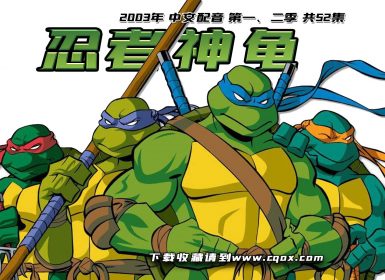 2003年美国动画片《 忍者神龟 》中文配音 第一、二季 共52集