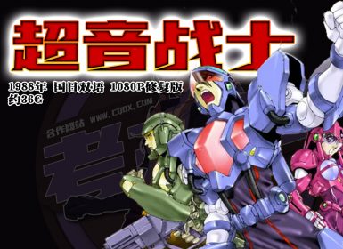 1988年怀旧动漫《超音战士》国日双语  1080P修复版 约36G