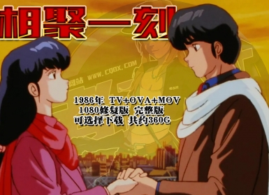 1986年女生怀旧动漫《相聚一刻》TV+OVA+MOV 1080修复版 完整版  可选择下载 共约360G